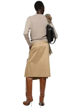 Genser|Genser<Acne Crewneck Jumper Yak Wool Genser Beige