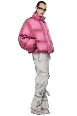 Jakke<Acne Down Puffer Jacket Jakke Rosa