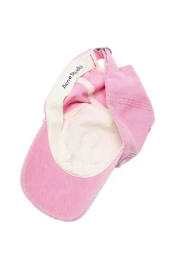 Hodeplagg|Hodeplagg<Acne Logo cap Caps Rosa