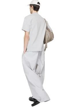 T-Shirt|T-Shirt<Acne Logo T-Shirt - Relaxed Fit T-shirt Lysegrå