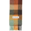 Tilbehør<Acne MOHAIR CHECKED SCARF Skjerf Mønster