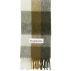 Tilbehør<Acne Mohair Checked Scarf Skjerf Ruter