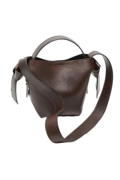 Acne|Veske<Acne Musubi Mini Veske Mørkebrun