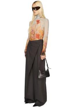 Acne|Veske<Acne Platt Micro Shoulder Bag Veske Sort