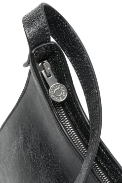 Acne|Veske<Acne Platt Mini Shoulder Bag Veske Sort