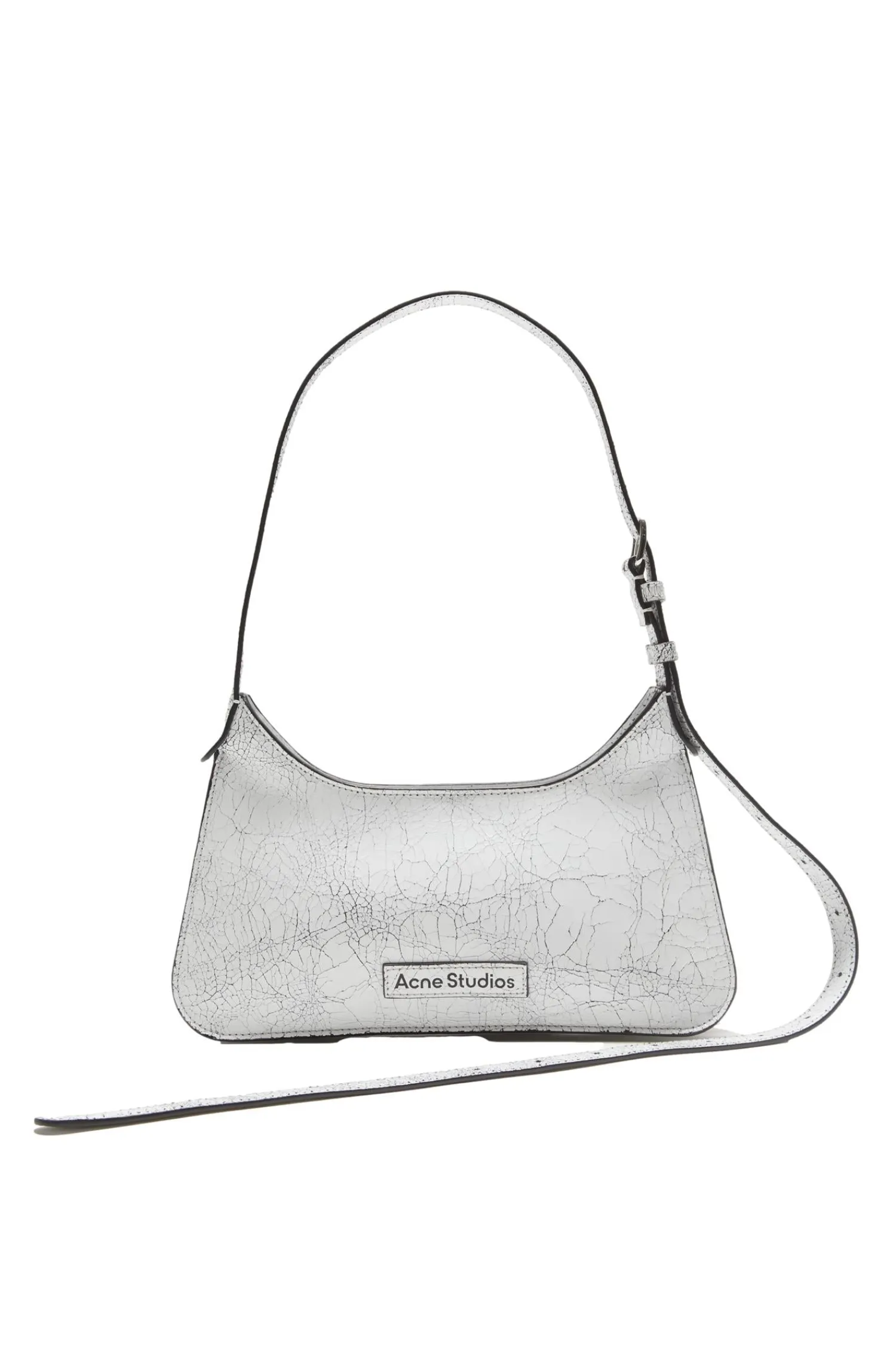 Acne|Veske<Acne Platt Mini Shoulder Bag Veske Hvit