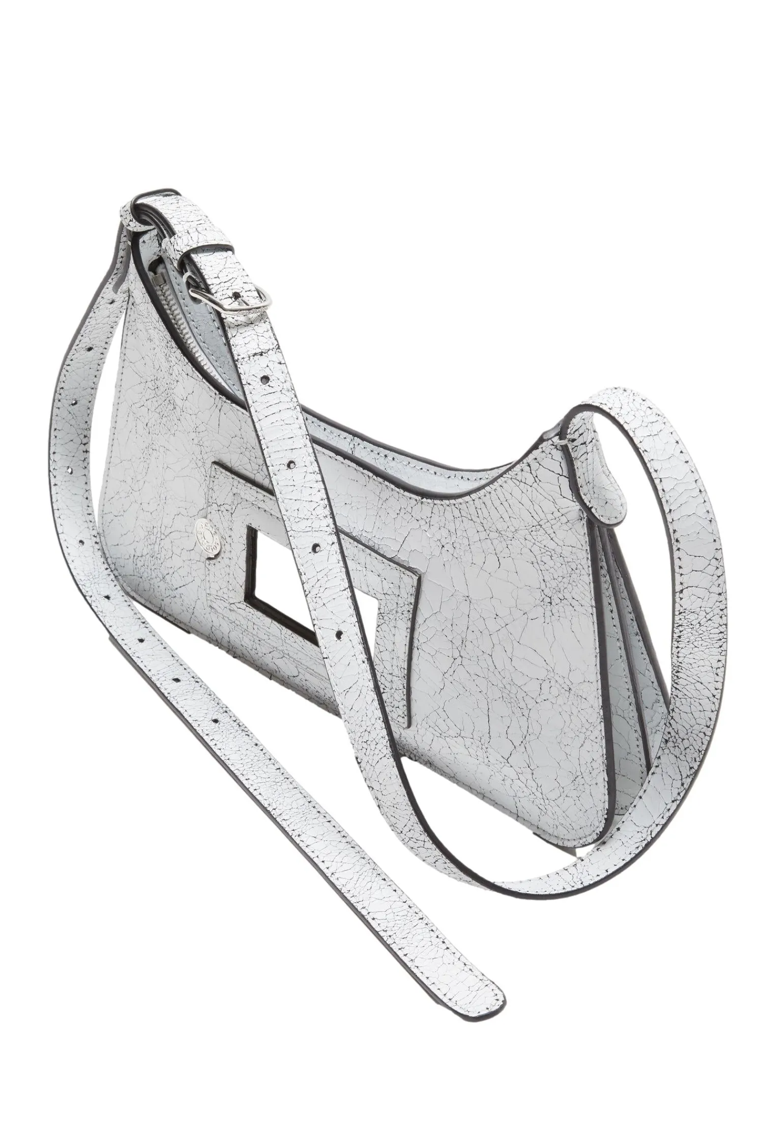 Acne|Veske<Acne Platt Mini Shoulder Bag Veske Hvit