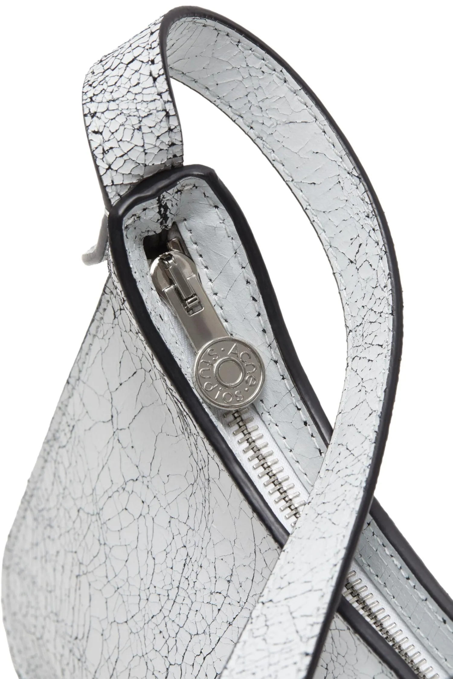 Acne|Veske<Acne Platt Mini Shoulder Bag Veske Hvit