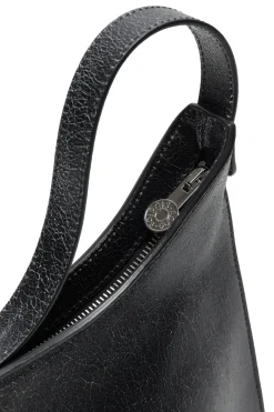 Acne|Veske<Acne Platt Shoulder Bag Veske Sort