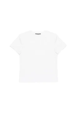 T-Shirt|T-Shirt<Acne Regular Fit Face T-Shirt T-shirt Hvit