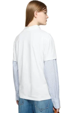 T-Shirt|T-Shirt<Acne Regular Fit Face T-Shirt T-shirt Hvit