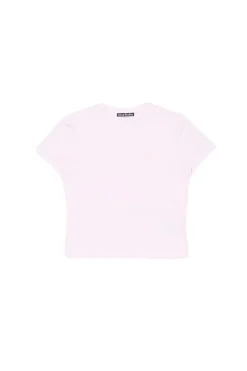 T-Shirt|T-Shirt<Acne Regular Fit Face T-Shirt T-shirt Lys Rosa