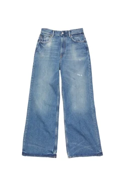 Jeans<Acne Regular Fit Jeans - 2022F Jeans Blå