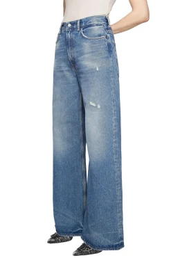 Jeans<Acne Regular Fit Jeans - 2022F Jeans Blå