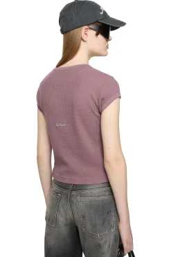 T-Shirt|T-Shirt<Acne T-Shirt Fitted Unisex Fit T-shirt Gammelrosa