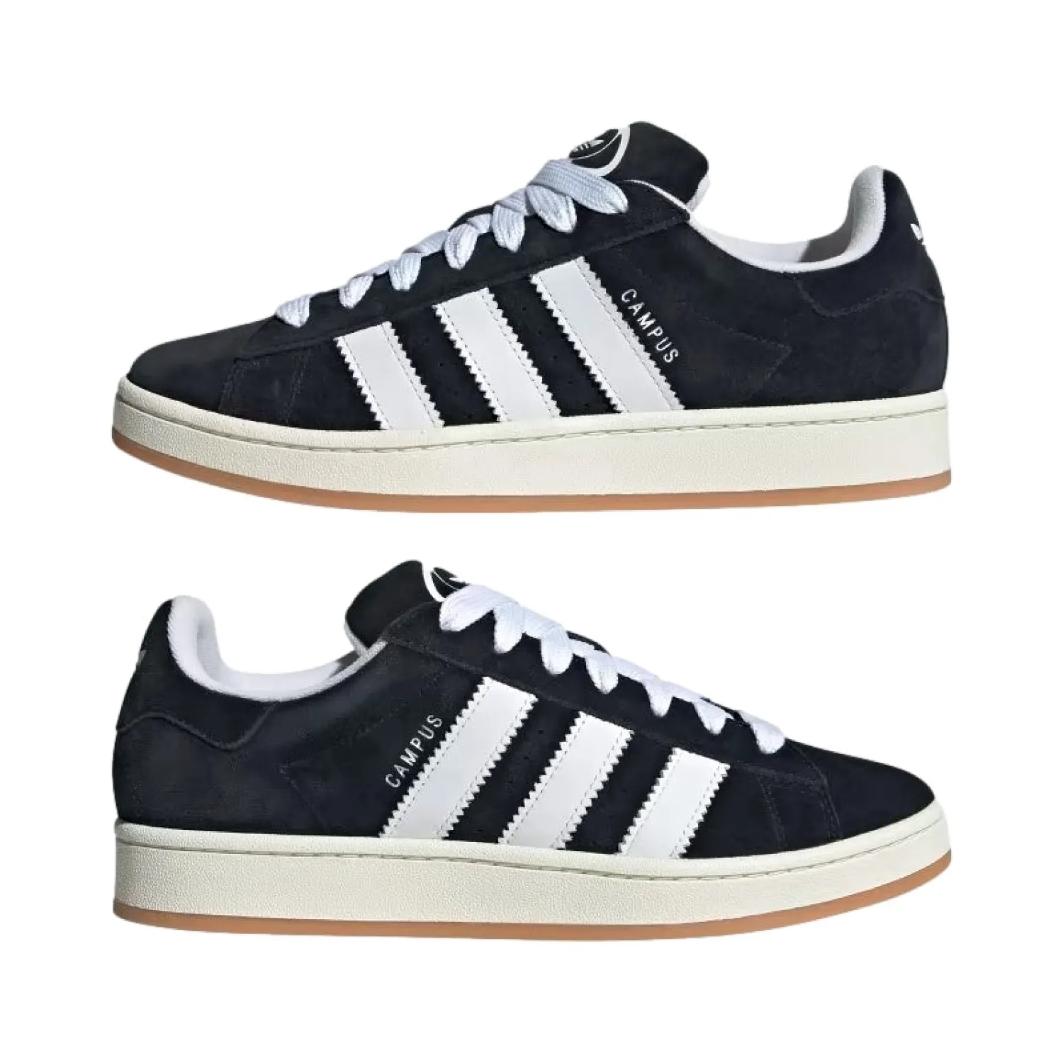 Sko|Sko<Adidas Campus 00s HQ8708 Sko Sort CBLACK/FTWWHT/OWHITE