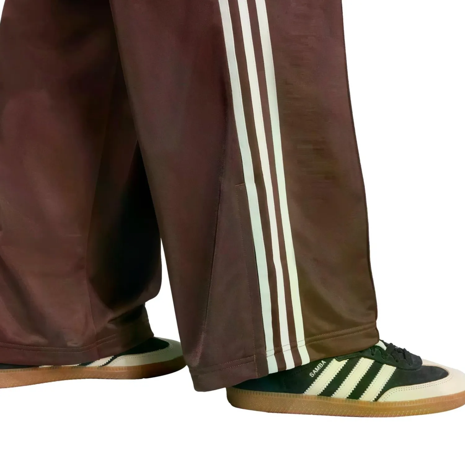 Bukser<Adidas Firebird TP Bukse Mørkebrun