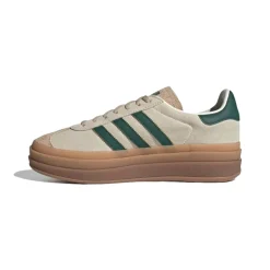 Sko<Adidas Gazelle Bold W ID7056 Sko Beige CWHITE/CGREEN/MAGBEI