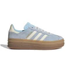 Sko<Adidas Gazelle Bold W JQ7776 Sko Lyseblå CLESKY/CREWHT/GOLDMT