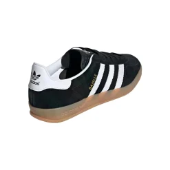 Sko|Sko<Adidas Gazelle Indoor JI2060 Sko Sort CBLACK/FTWWHT/GUM2