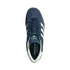Sko|Sko<Adidas Gazelle Indoor JQ8393 Sko Blå Nindig/owhite/goldmt