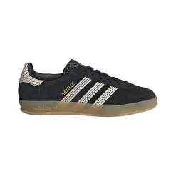 Sko<Adidas GAZELLE INDOOR W JI2755 Sko Sort Og Beige Cblack/wonwhi/gum3