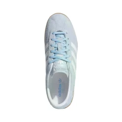 Sko<Adidas Gazelle Lo Pro W JR8893 Sko Lyseblå Clesky/ftwwht/gum3