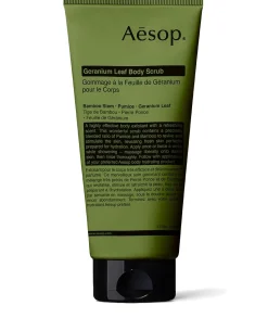 Aesop|Velvære<Aesop Geranium Leaf Body Scrub 180mL Bodycare Grønn