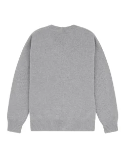 Genser<Amundsen Lodge Sweater Womens Genser Gråblå