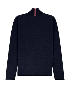 Genser<Amundsen Boiled Half Zip Mens Genser Navy