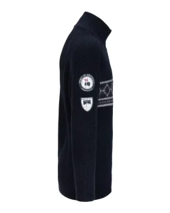 Genser<Amundsen Boiled Ski Sweater Mens Genser Blå Mønster