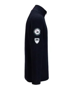 Genser<Amundsen Boiled Ski Sweater Mens W Flag Genser Marine