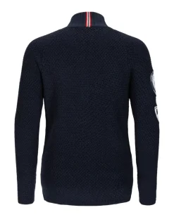 Genser<Amundsen Boiled Ski Sweater Womens Genser Blå Mønster