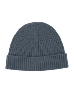 Tilbehør|Hodeplagg<Amundsen Cashmere Beanie Lue Blå Faded Blue