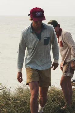 Genser<Amundsen Chukka Sweater Mens Genser Rødbrun