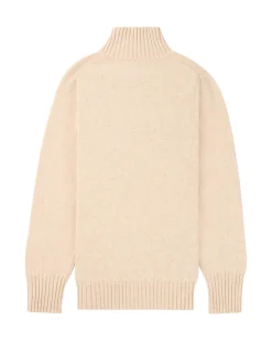 Genser<Amundsen Deck Half Zip Womens Genser Beige