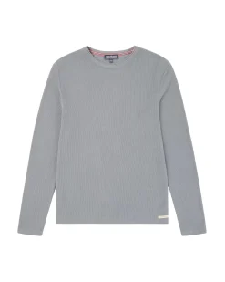 Genser<Amundsen Formula Long Sleeve Mens Genser Gråblå