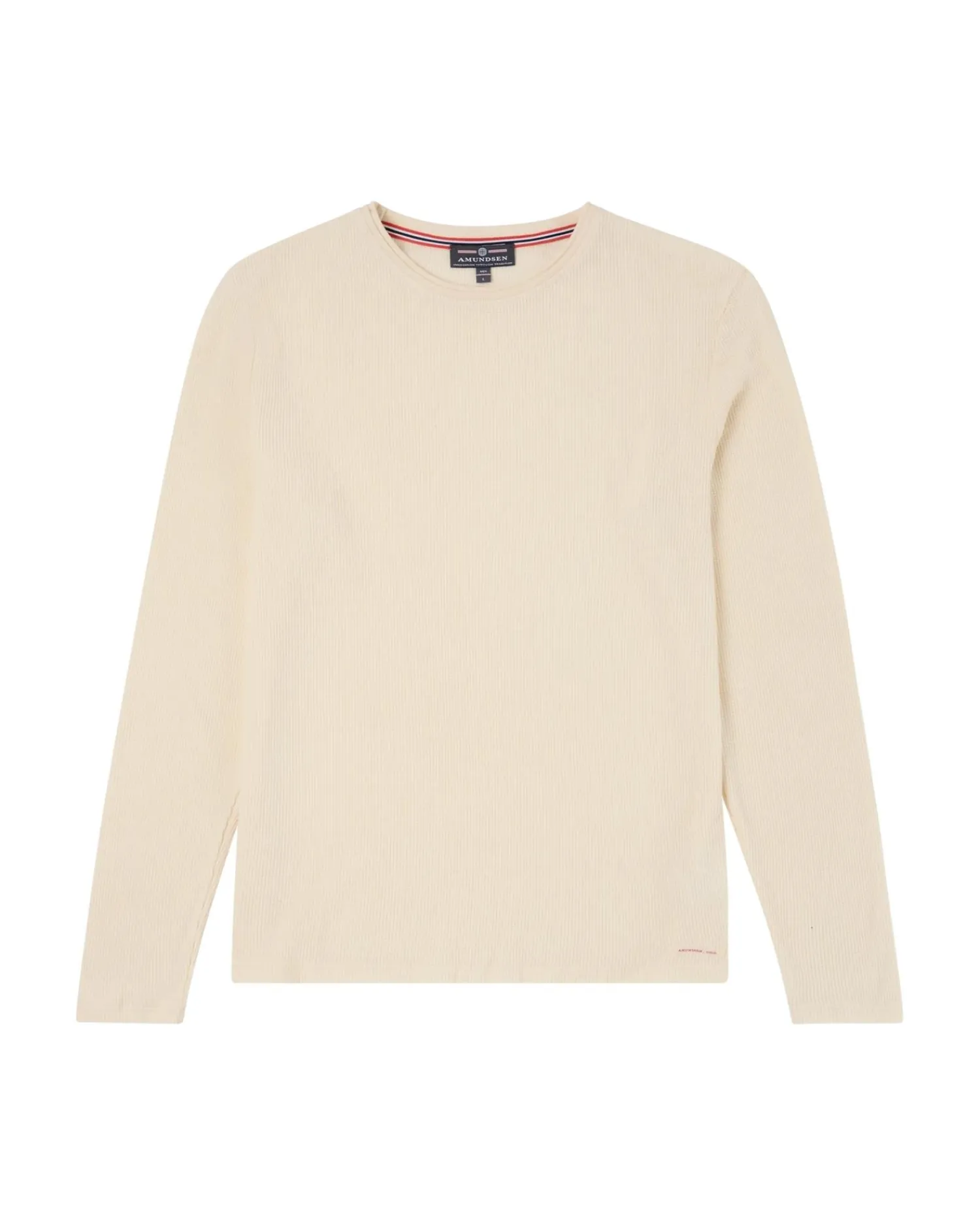 Genser<Amundsen Formula Long Sleeve Mens Genser Beige