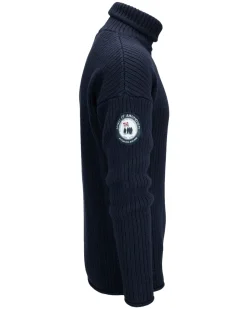 Genser<Amundsen Heroes Original Turtle Neck Mens Genser Navy