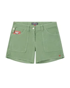 Shorts<Amundsen 5Incher Concord G.Dyed Shorts Womens Shorts Grønn