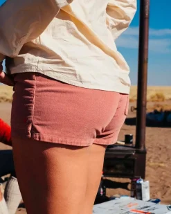 Shorts<Amundsen 3Incher Concord G.Dyed Shorts Womens Shorts Beige