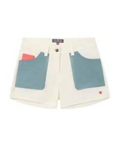 Shorts<Amundsen 5incher Field Shorts Womens Shorts Hvit Og Turkis