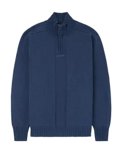 Genser<Amundsen Lascar Half Zip Mens Genser Blå