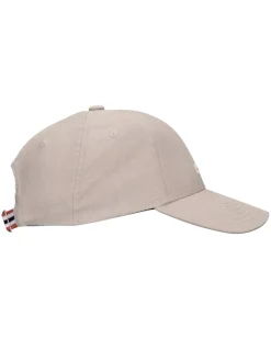 Hodeplagg|Hodeplagg<Amundsen Linen Patch Cap Caps Lysegrå