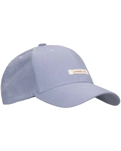Hodeplagg|Hodeplagg<Amundsen Linen Patch Cap Caps Gråblå