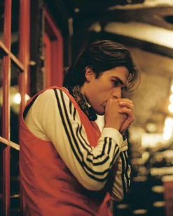 Genser<Amundsen 5Mila Half Zip Lines Mens Genser Hvit