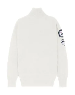 Genser<Amundsen Peak Half Zip Mens Genser Melkehvit