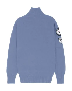 Genser<Amundsen Peak Half Zip Mens Genser Gråblå