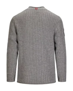 Genser<Amundsen Roald Roll Neck Mens Genser Lysegrå