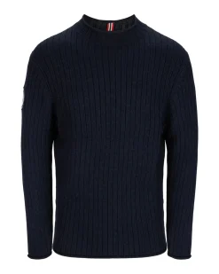 Genser<Amundsen Roald Roll Neck Mens Genser Marine